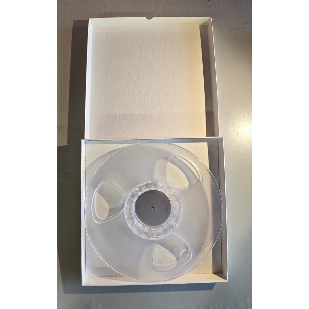 NEW 10.5" POLYLINE Clear Plastic Empty Tape Reel 1/2"